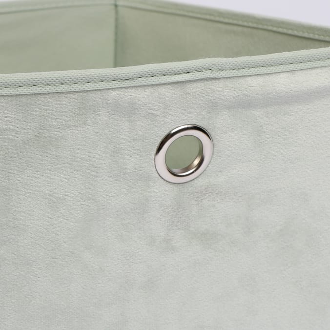 Home Collections Velvet Storage Basket