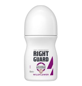Right Guard Women 48h Wildflower Antiperspirant Deodorant Roll On 50ml