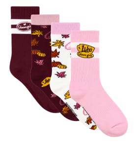 Gilmore Girls Ladies Socks 4 Pack - Size 3-7