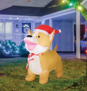 Prestige 4ft Light-Up Self Inflating - Dog