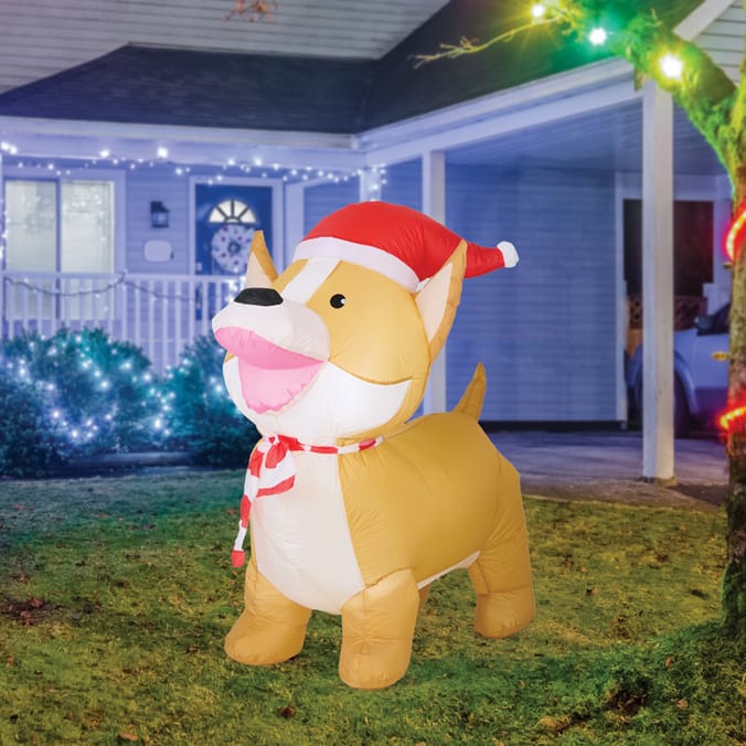 Prestige 4ft Light-Up Self Inflating - Dog