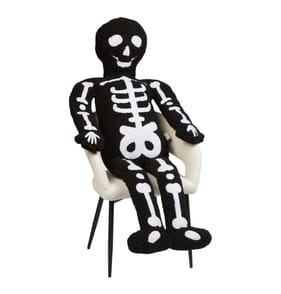 Hallow Scream Steve The Skeleton Cushion Decoration 5FT