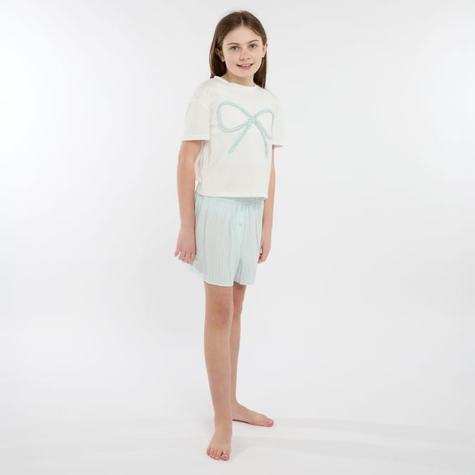 Originals Pink & Blue Bow Pyjamas