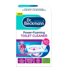 Dr Beckmann Power-Foaming Toilet Cleaner 3 x 100g – Violet Blossom