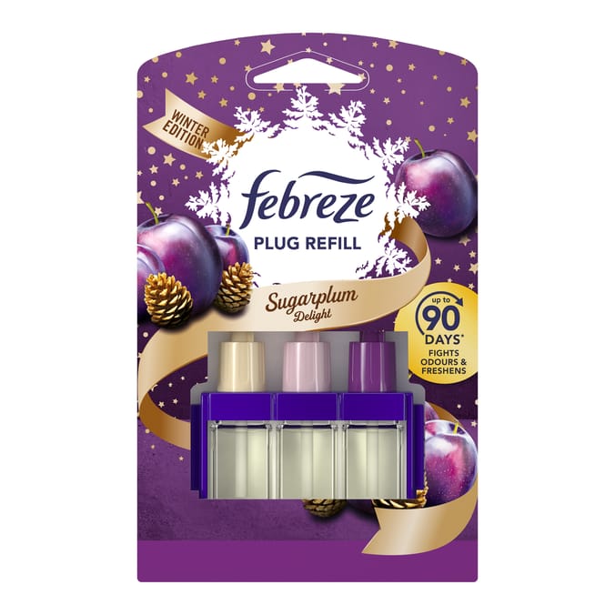 Febreze 3Volution Air Freshener Plug In Refill 20ml - Sugarplum Delight