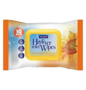 Nuage Hayfever Relief Wipes 30s