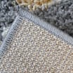 Essentials Chevron Shaggy Rug - Grey