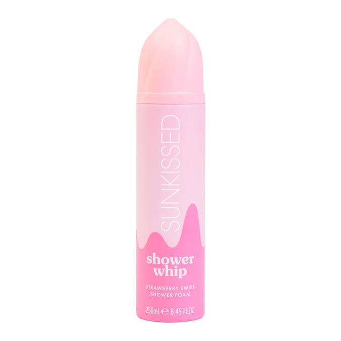 Sunkissed Strawberry Swirl Shower Whip