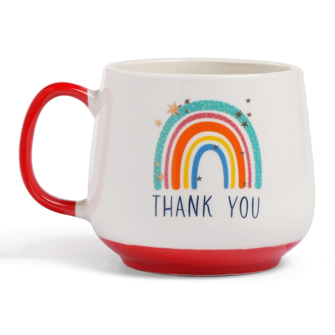  Thank You Teacher Mug - Rainbow