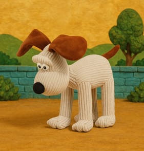 Wallace & Gromit Plush Dog Toy - Gromit