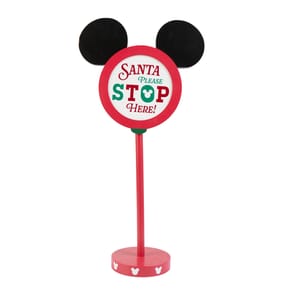 Disney Mickey & Friends Light Up Wooden Sign