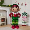 Sleigh Bells Foil Standing Balloon