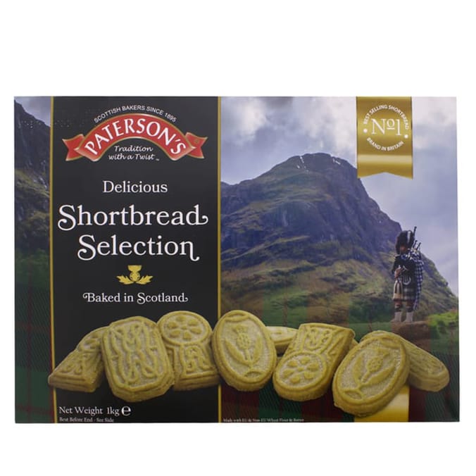 Patterson's Shortbread Selection 1kg