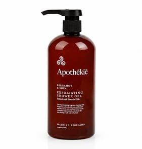 Apothekie Exfoliating Shower Gel 750ml - Bergamot & Shea 
