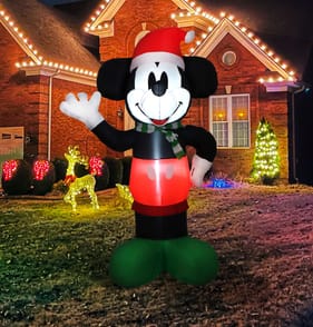 5ft Self-Inflating Mickey Mouse