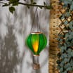 Firefly Solar Light Co Large Hot Air Balloon Solar Light - Green
