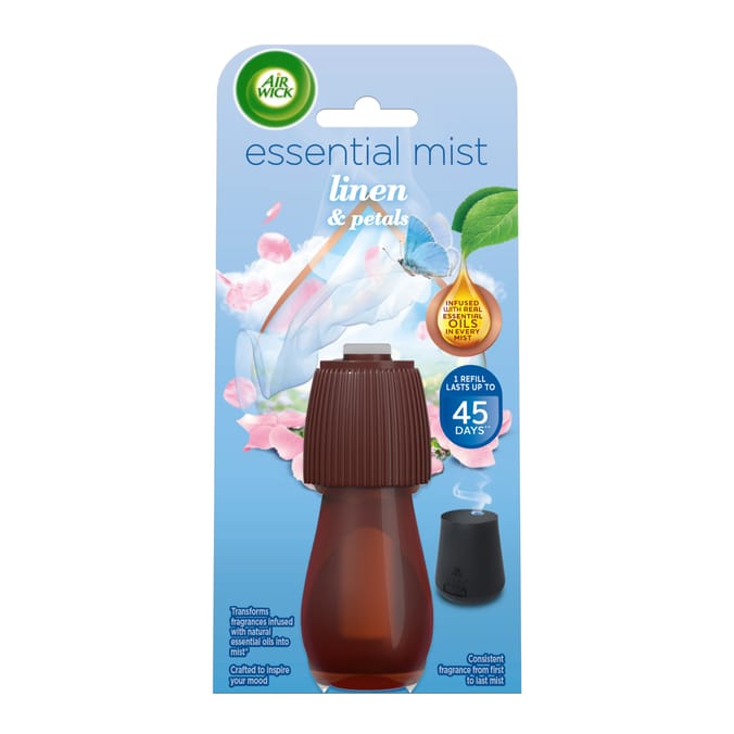 Air Wick Essential Mist Single 20ml -  Linen & Petals