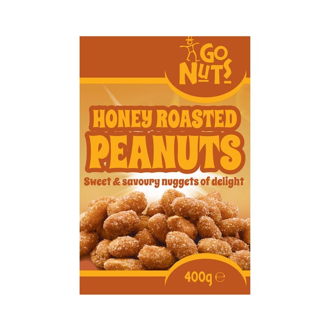 Go Nuts Honey Roasted Peanuts 400g