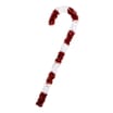 Winter Charm Tinsel Candy Cane 3ft