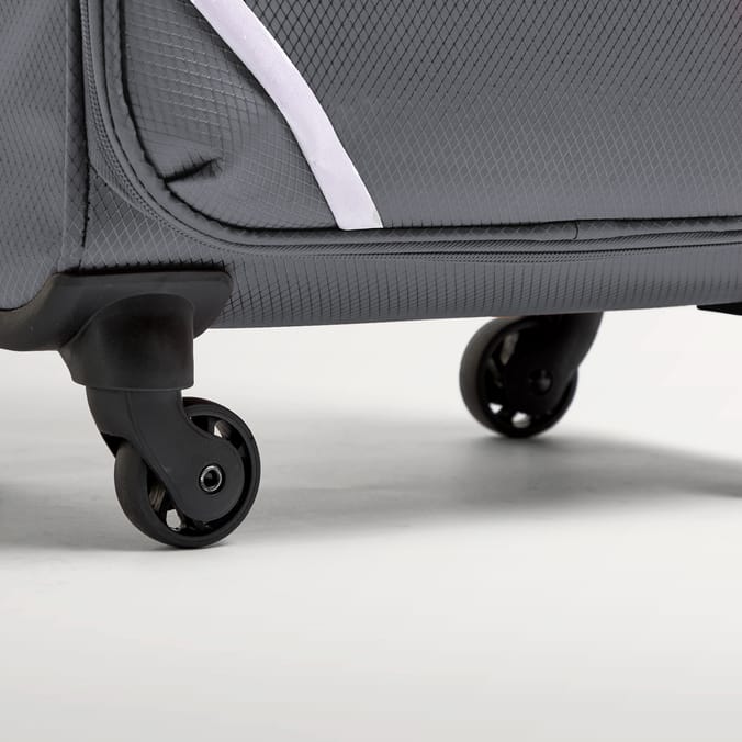Salisburys Light Luggage Ultra Lightweight Suitcase - Dark Grey