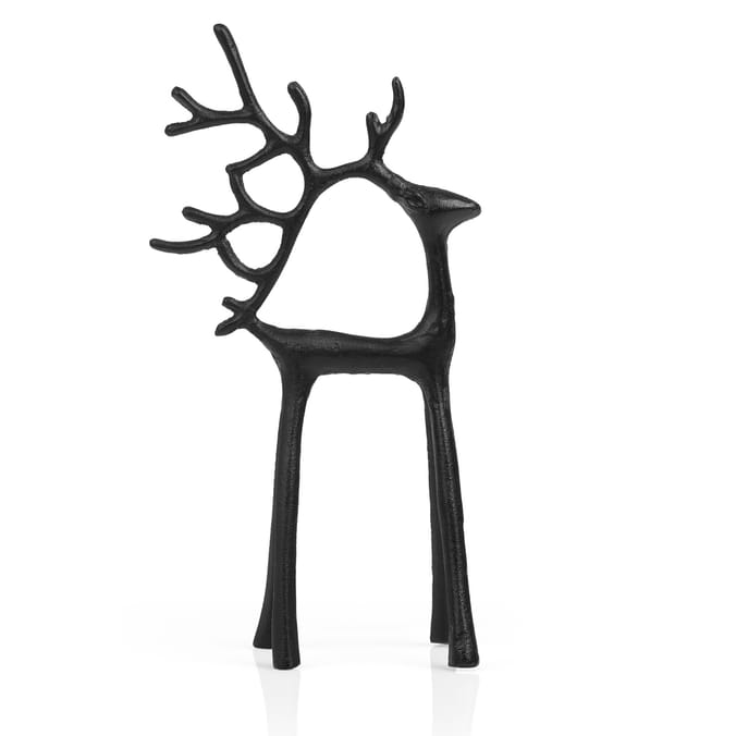 Winter Luxe Metal Reindeer Decoration