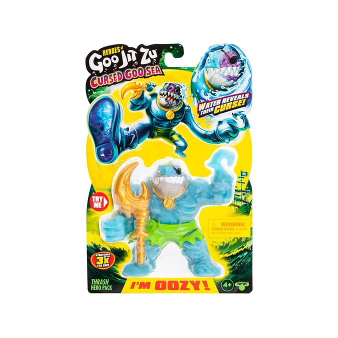 Heroes of Goo Jit Zu Cursed Goo Sea Thrash Action Figure