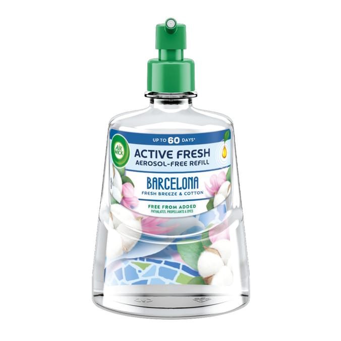 Air Wick Active Fresh Refill 204ml - Barcelona