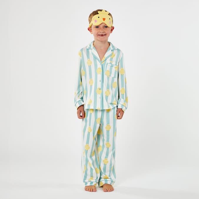 Originals Happy Easter Younger Kids Striped Chick Pyjamas