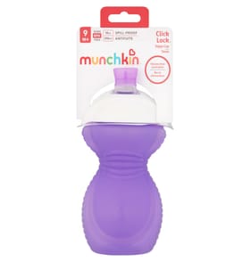 Munchkin Click Lock Sippy Cup 9 m+ - Purple