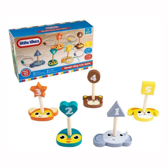 Little Tikes Wooden Ring Toss Game