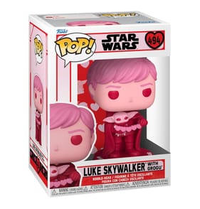 Funko Pop Star Wars Luke Skywalker With Grogu 494 Figure