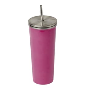  The Outdoor Living Collection Stainless Steel Tumbler w/ Straw - Pink