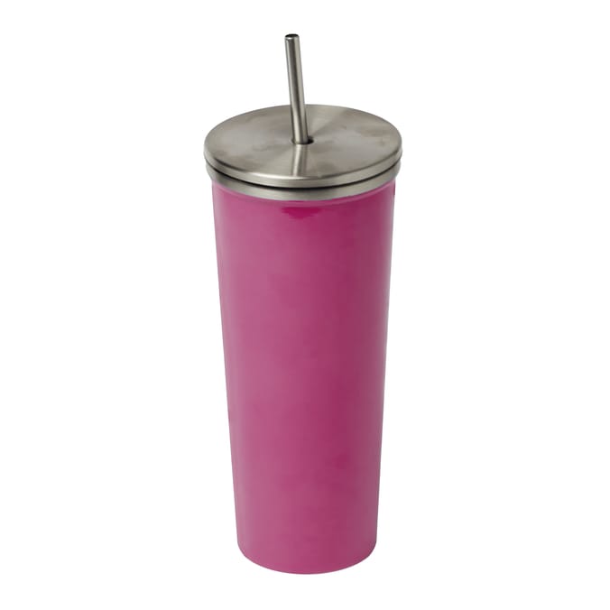 The Outdoor Living Collection Stainless Steel Tumbler w/ Straw