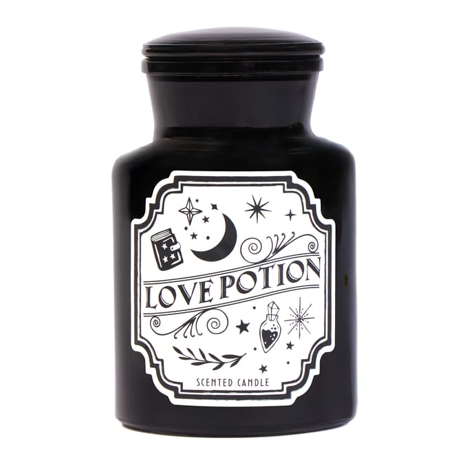 Mystic Midnight Apothecary Bottle Scented Candle 260g - Love Potion