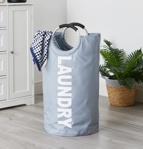Utility Laundry Bag - Grey