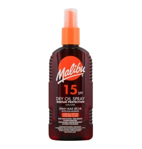 Malibu Dry Oil Spray 200ml SPF15