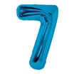 Lets Party Blue Foil 7 Balloon
