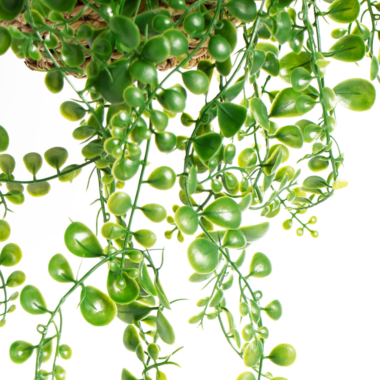 Home Collections Artificial Hanging Plant Basket Home Bargains