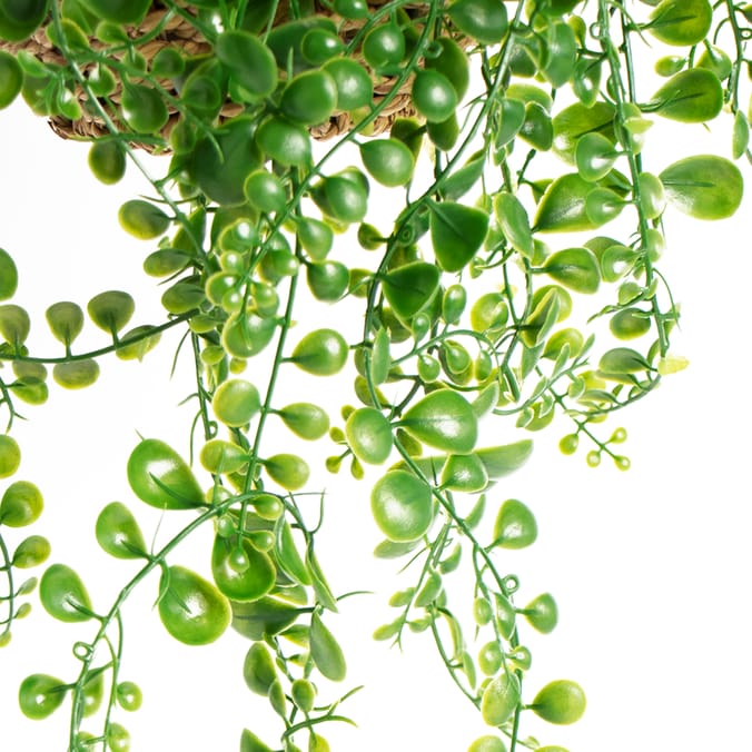 Home Collections Artificial Hanging Plant Basket