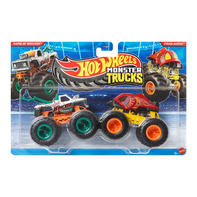 Hot Wheels Monster Trucks 2 Pack FYJ64