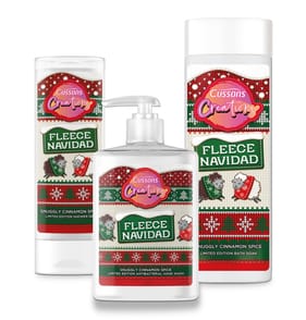 Cussons Creations Fleece Navidad Bath Soak, Hand Wash & Shower Gel