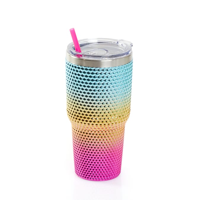 Open Kitchen Metallic Studded Tumbler