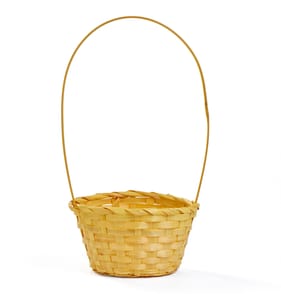  Hoppy Easter Easter Basket Large - Yellow