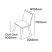 Liberty House Toys Kids White & Pinewood Chairs