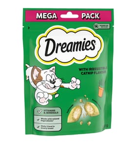 Dreamies Cat Treat Biscuits 200g - Catnip Flavour