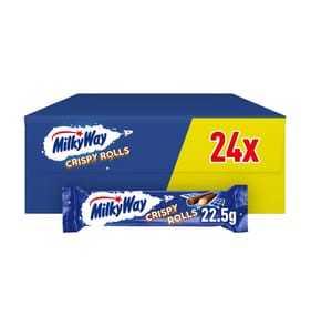Milky Way Milk Chocolate Crispy Rolls 22.5g x24