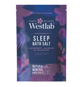 Westlab Sleep Epsom & Dead Sea Salts With Lavender & Jasmine 1kg