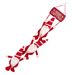 Winter Charm Hanging Gonk Plaque - Red