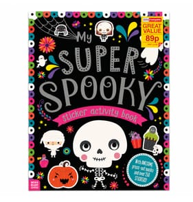 Halloween Sticker Activity Book - My Super Spooky  