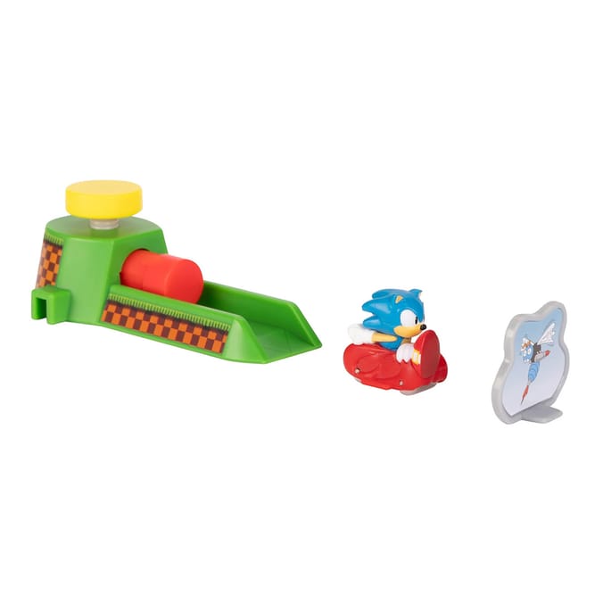 Sonic The Hedgehog Go Go Racers Mini Launcher - Sonic
